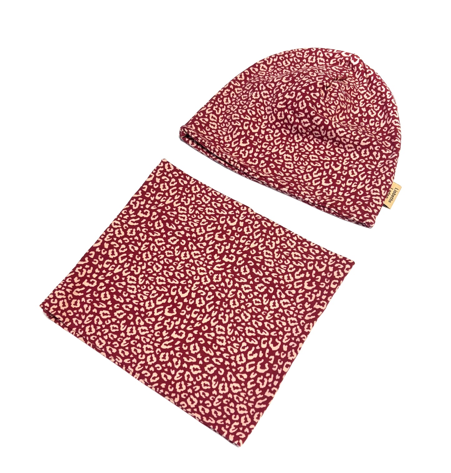 Set Mütze und Loop Paulina 54 cm