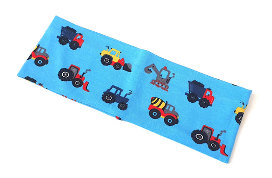 Kinderstirnband Baufahrzeuge 1 Jahr