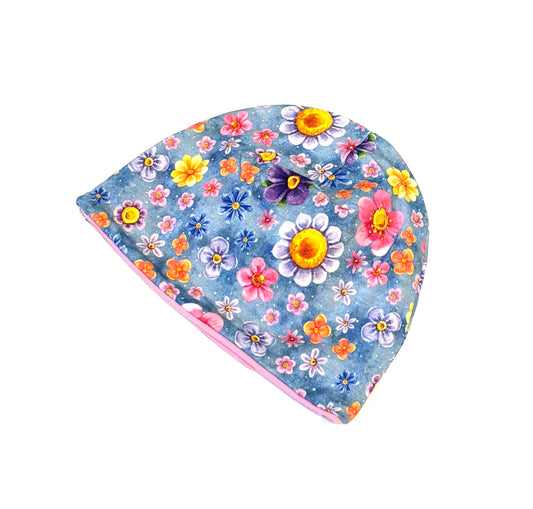 Kindermütze Flowerpower, 50 cm