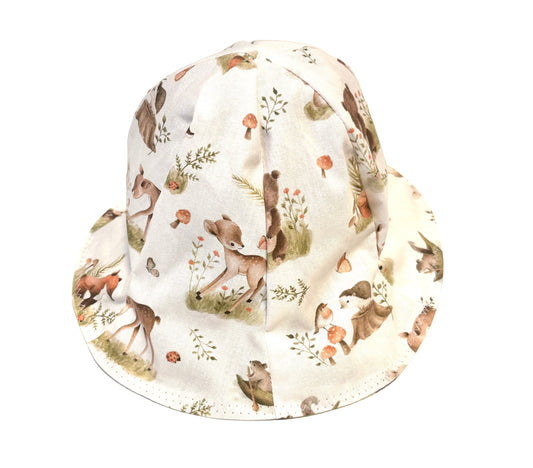 Sonnenhut Waldtiere für Babys, 46 cm